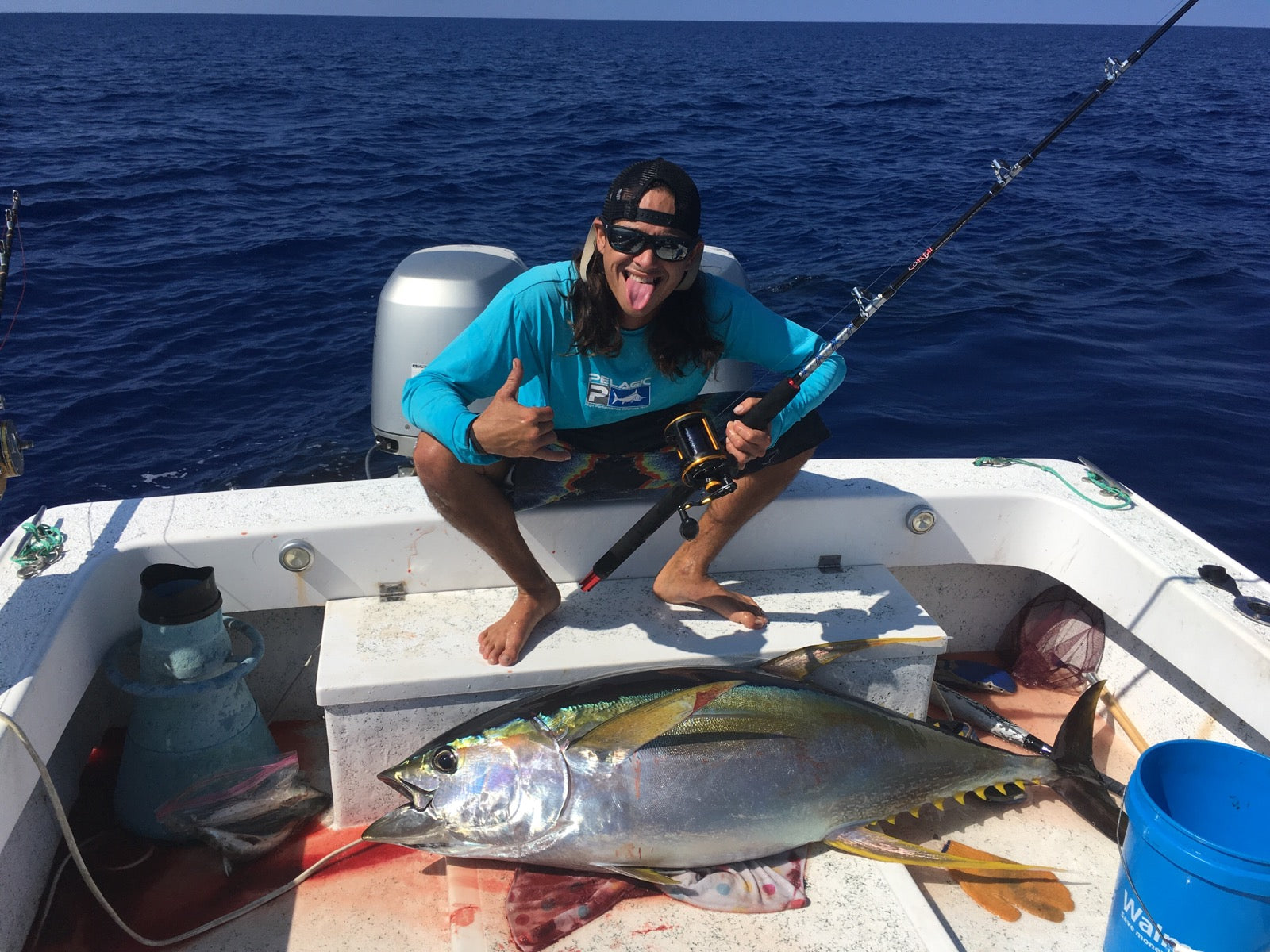 deepsea fishing pole Fiblink Bent Butt Rod 2-Piece 5'1" Saltwater Trolling Rod Heavy Roller Rod Conventional Boat Offshore Fishing 50-80 lbs : Sports & Outdoors Offshore Elite series rods are built for performance and priced for every angler How to Choose the Perfect