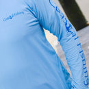 Coastal Blue Men's Long Sleeve QuickDry Fishing Shirt - Tuna Design - Coastal Fishing