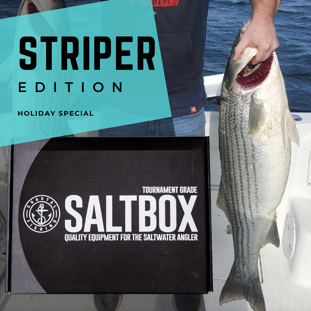 Striped Bass Salt Box - Fishing Mystery Gift Box