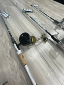 Jigging Casting or Spinning Combo Rod & Reel