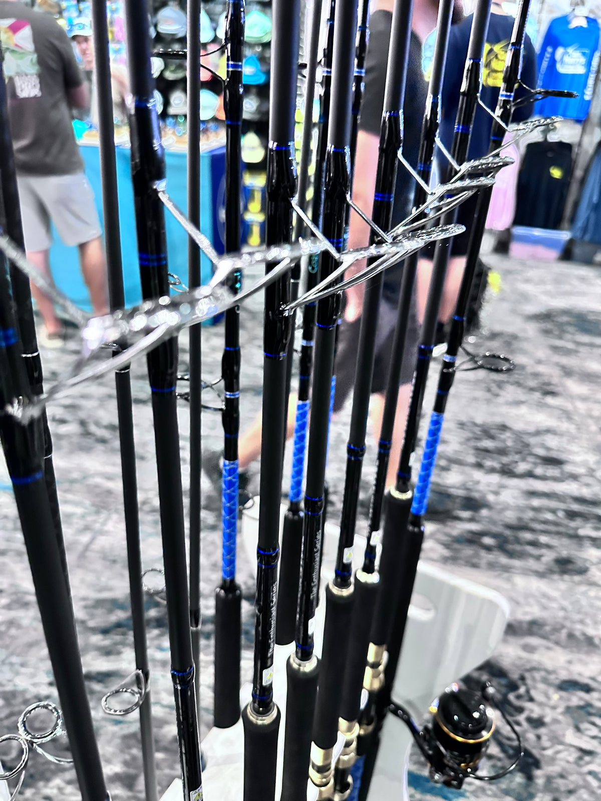 automatic tuna fishing pole The Enthusiast Series 65-120 lb 7’4 Spinning rod Size:CR6r-iMB874 / Mag Bass / 7'3