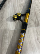 130lb 6’6” Bent Butt Roller Rod