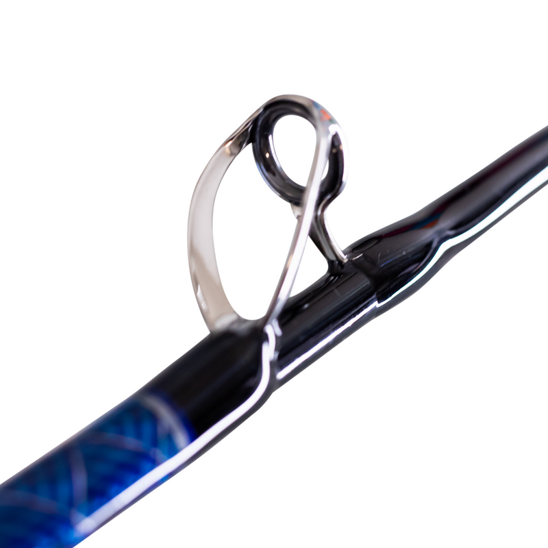 baitcast rod bent guides 50-80lb Turbo Guide Rod with Swivel Roller Tip