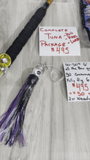 Complete Tuna Package (50lb Roller Rod, 30W Reel & 6pack Trolling Lures)