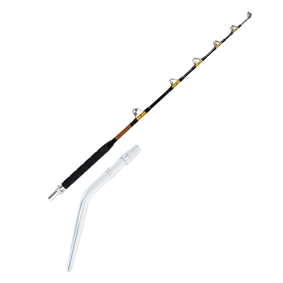 130lb Bent Butt Roller Rod with Pac Bay Rollers