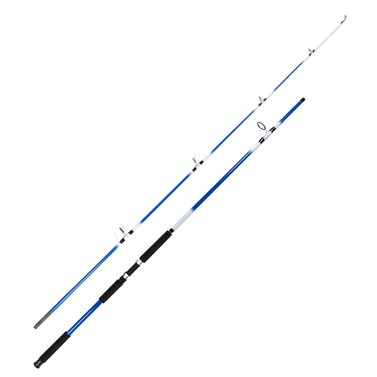 2 Piece 10ft 8inch Surf Rod (Blue & White) 2 Piece 10ft 8inch Surf Rod (Blue & White)