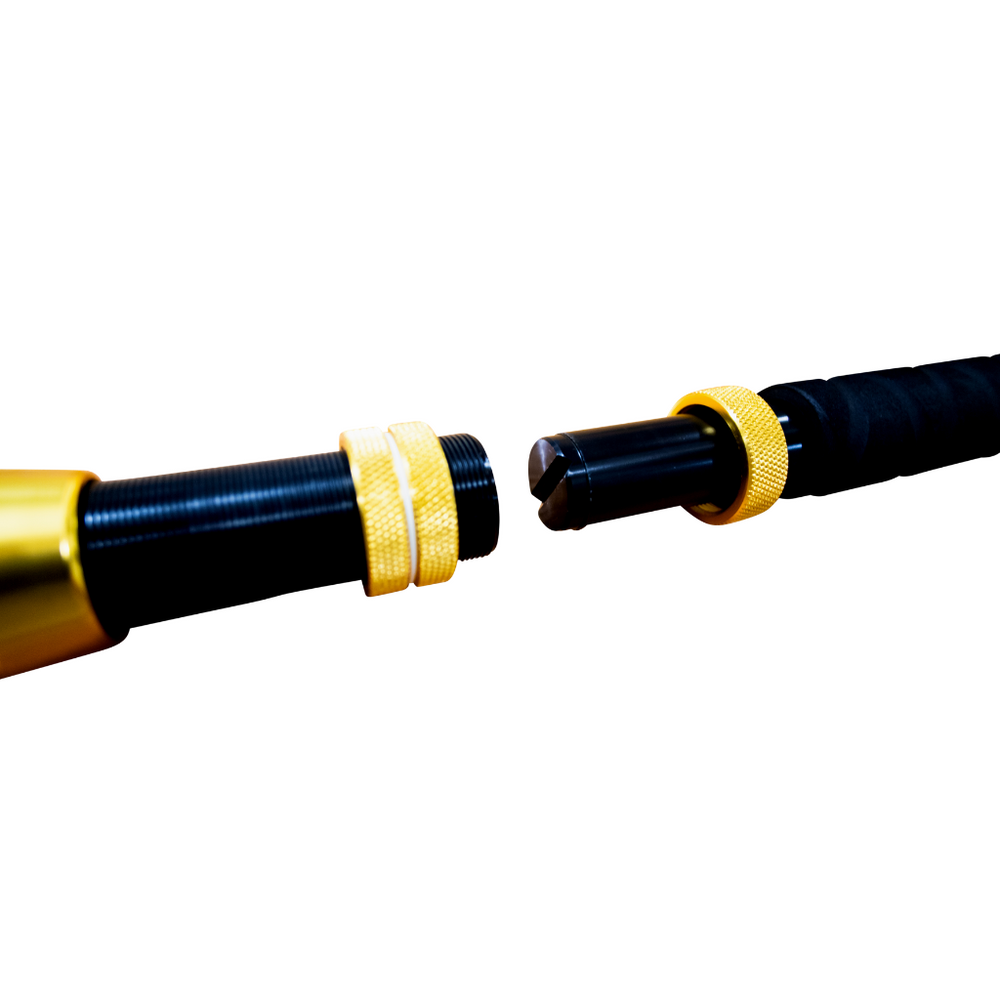 130lb Bent Butt Roller Rod & 80W Conventional Reel- Coastal Fishing