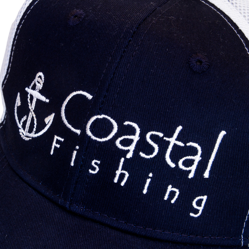 SnapBack Mesh Hat - Coastal Fishing 