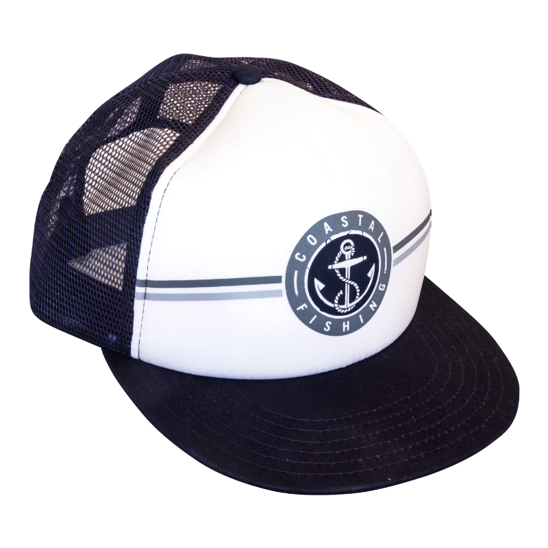 SnapBack Trucker Hat - Coastal Fishing 